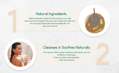 Soothing Honey Olive Soap Bar