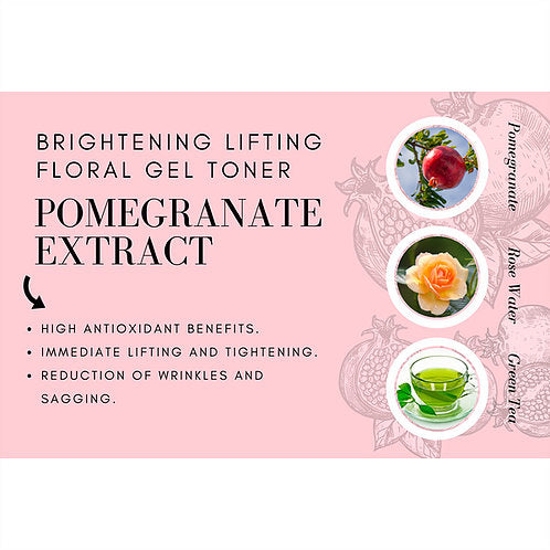 GlowLift™ Brightening Floral Gel Toner – Hydrate & Brighten Naturally