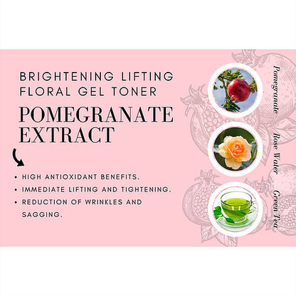 GlowLift™ Brightening Floral Gel Toner – Hydrate & Brighten Naturally