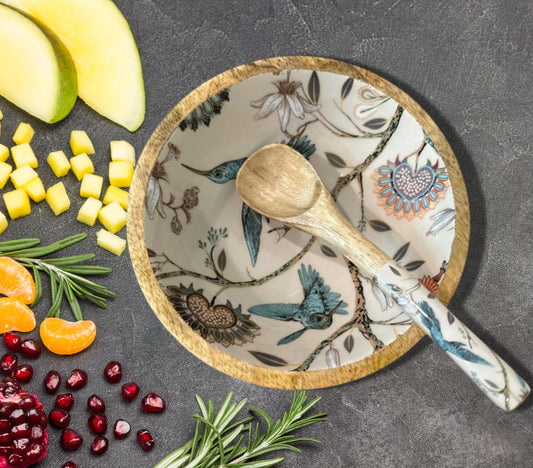 Handcrafted Mango Wood Bowl Set – Perfect Housewarming Gift